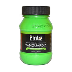 PINTURA ACRILICA 100 ML VERDE NEON 502 PINTO DISTRUIDORA