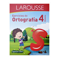 LIBRO EJERCICIOS ORTOGRAFIA 4 LAROUSSE MNK