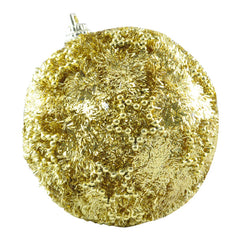 ESFERA 100 MM NAVIDAD HT-A09271 DORADO BRIDGECO