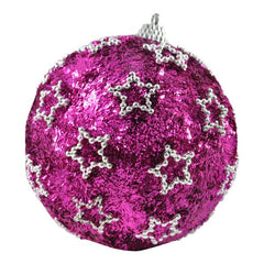 ESFERA 80 MM NAVIDAD HT-A09271 FIUSHA BRIDGECO
