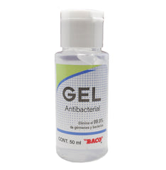 GEL ANTIBACTERIAL PARA MANOS 50 ML BACO MNK