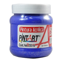 PINTURA ACRILICA 250 ML AZUL ULTRAMAR OSCURO PINTART