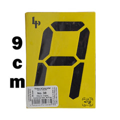 MOLDE DE LETRAS #38 9 CM INDIVIDUAL LETRAS PLASTICAS