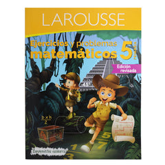 LIBRO EJERCICIOS Y PROBLEMAS MATEMATICOS 5 EDICIONES LAROUSSE MNK