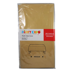 MANTEL PLASTICO LISO INDIVIDUAL DORADO TC/015 54X108