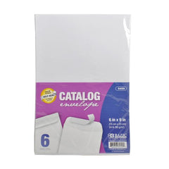SOBRE BLANCO ESQUELA 6 PZ 5450 BAZIC