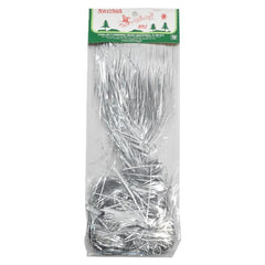 LLUVIA METALICA 70 CM NAVIDAD PLATA NAVIARBOL