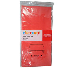 MANTEL PLASTICO LISO INDIVIDUAL ROJO TC/055 54X108