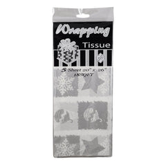 PAPEL CHINA DECORADO NAVIDAD 5 PZ TP3021 ABI
