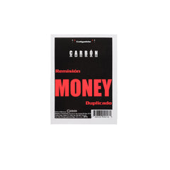 BLOCK REMISION MONEY CARBON DUPLICADO 1/8 40 HJ MY5 MAYCO