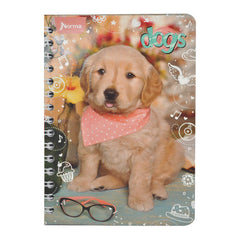 CUADERNO FRANCES DOBLE ARGOLLA DOGS 100 HJ C7 NORMA MNK