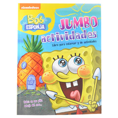 LIBRO ACTIVIDADES JUMBO BOB ESPONJA 6385 LAROUSSE MNK