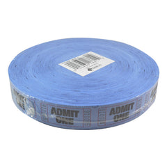 BOLETO SENCILLO ROLLO AZUL 2000 PZ WT ROGERS