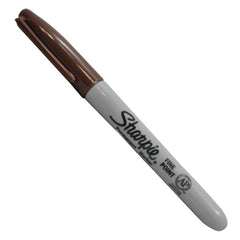MARCADOR PERMANENTE SHARPIE FINO CAFE NEWELL BEROL
