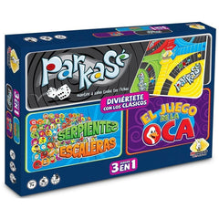 JUEGO TRES JUEGOS CLASICOS 411 MONTECARLO
