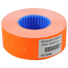 ETIQUETA CORD-8 TRAK NARANJA RLL MERCHANT