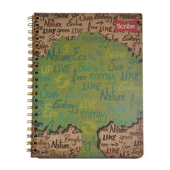 CUADERNO PROFESIONAL DOBLE ARGOLLA ECOLOGICO 100 HJ RAYA SCRIBE MNK