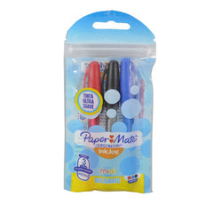 PLUMA MINI KILOMETRICO COLORES 3 PZ NEWELL BEROL MNK