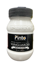 PINTURA ACRILICA 100 ML BLANCO NEON 500 PINTO DISTRUIDORA