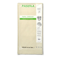 PAPEL COREANO MACAROON ARENA 10 PZ PASCUA
