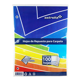 REPUESTO CARPETA 100 HJ C5 MM 562 ESTRELLA MNK