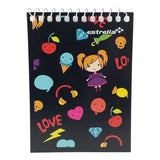 LIBRETA APUNTES ESPIRAL 40 HJ RAYA ESTRELLA