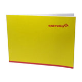 CUADERNO ITALIANO ENGRAPADO 50 HJ DOBLE RAYA ESTRELLA MNK