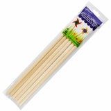 PALITOS REDONDOS MADERA 30.48 CM 6 PZ 6810 BAZIC