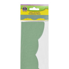 CENEFA DECORADA VERDE 12 PZ MNK