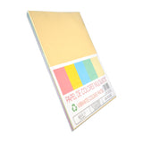 HOJA CARTA COLORES PASTEL 100 HJ ORGANIZACION PAPELERA MNK