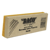 BORRADOR PIZARRON MADERA BLANCO BACO