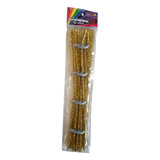 LIMPIAPIPAS METALICO DORADO 20 PZ NAEN