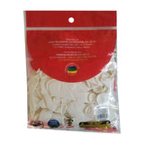 GLOBO CORAZON BLANCO 50 PZ FABRICAS SELECTAS