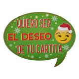 LETRERO EXPRESATE EN LAS POSADAS PAQ C/8 1543-3 NAVIDAD PADI
