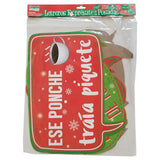 LETRERO EXPRESATE EN LAS POSADAS PAQ C/8 1543-3 NAVIDAD PADI