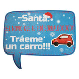 LETRERO EXPRESATE EN LAS POSADAS PAQ C/8 1543-3 NAVIDAD PADI