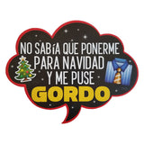 LETRERO EXPRESATE EN LAS POSADAS PAQ C/8 1543-3 NAVIDAD PADI