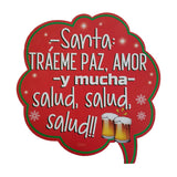 LETRERO EXPRESATE EN LAS POSADAS PAQ C/8 1543-3 NAVIDAD PADI