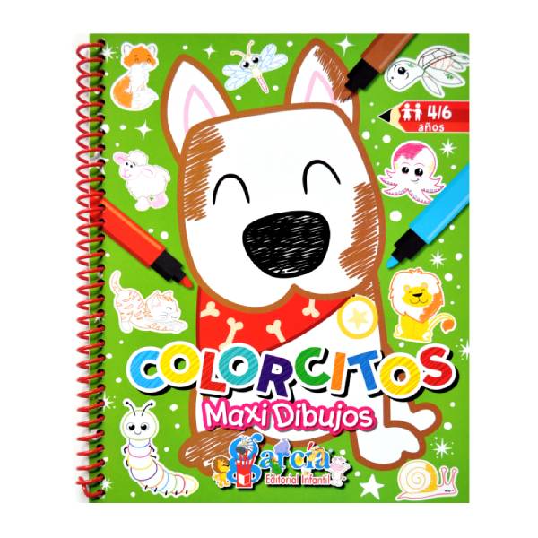 LIBRO COLORCITOS MAXI DIBUJOS 1502 EDITORIAL GARCIA MNK