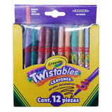 CRAYON TWISTABLES CRAYOLA MINI 12 PZ CRAYOLA MNK