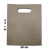 BOLSA REGALO CHICA KRAFT TROQUELADA BOLSA