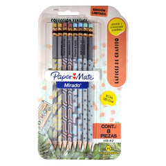 LAPIZ #2 HEXAGONAL MIRADO VINTAGE 8 PZ NEWELL BEROL MNK