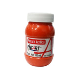 PINTURA ACRILICA 100 ML NARANJA PINTART