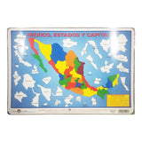 MANTEL INDIVIDUAL MAPA DE MEXICO EDUCACTIVITY