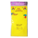 MANTEL PLASTICO LISO INDIVIDUAL AMARILLO TC/105 54X108