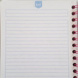 CUADERNO FRANCES DOBLE ARGOLLA KIUT 100 HJ RAYA NORMA MNK