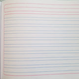 CUADERNO ITALIANO COSIDO COLOR 360 100 HJ DOBLE RAYA NORMA MNK