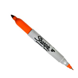 MARCADOR SHARPIE TWIN DOBLE PUNTA NARANJA NEWELL BEROL