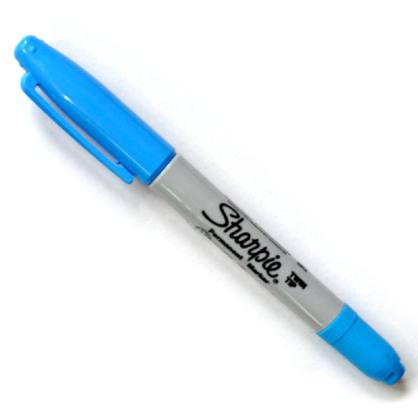 MARCADOR SHARPIE TWIN DOBLE PUNTA AZUL CIELO NEWELL BEROL