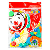 GLOBO PAYASO #9 SURTIDO 50 PZ FABRICAS SELECTAS